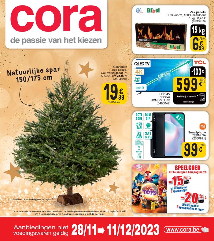 Catalogue Cora à Châtelet | Aanbiedingen niet voedingswaren  | 28/11/2023 - 11/12/2023