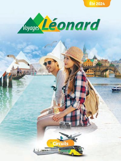 Promos de Voyages à Fleurus | Circuits Autocar & Avion Eté 2024 sur Voyages Leonard | 7/12/2023 - 31/7/2024