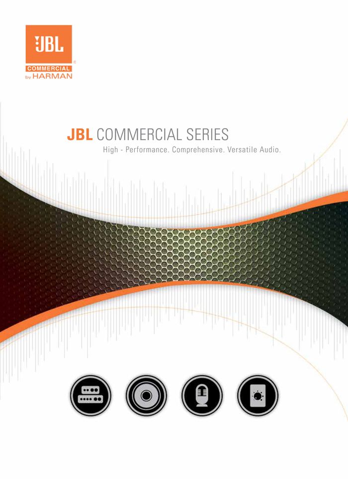 Catalogue JBL | Commercial Solutions Series | 12/1/2024 - 31/12/2024