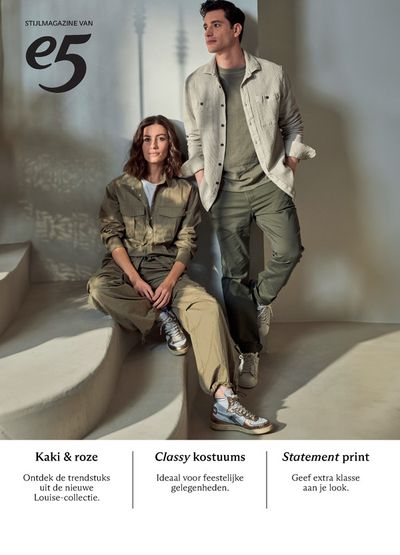 Promos de Vêtements, Chaussures et Accessoires à Zwevegem | Stijl magazine | Lente/Zomer 2024 sur e5 Mode | 12/2/2024 - 31/8/2024