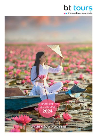 Promos de Voyages à La Louvière | Brochure Groupe 2024 sur BT Tours | 13/2/2024 - 13/2/2025