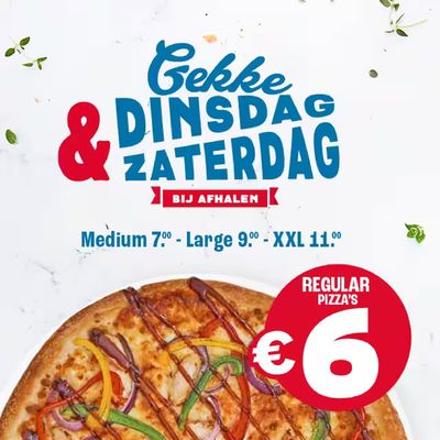 Promos de Restaurants à Louvain | Scherpe aanbieding! sur Domino's pizza | 13/2/2024 - 29/2/2024