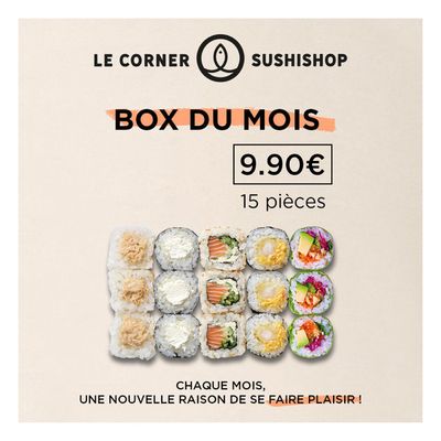 Promos de Restaurants à Bruxelles | Februari box! sur Sushi Shop | 13/2/2024 - 29/2/2024