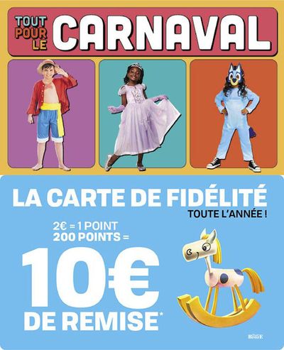 Promos de Jouets et Bébé | Carnavalfolder 2024  sur Broze | 20/2/2024 - 29/2/2024