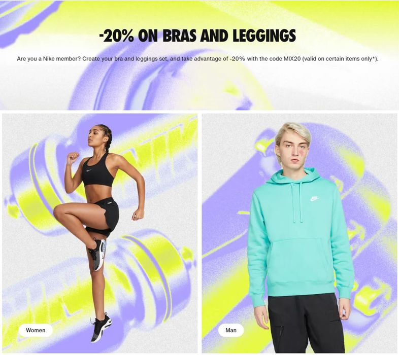 Catalogue Nike à Liège | -20% on bras and leggings | 28/2/2024 - 31/3/2024