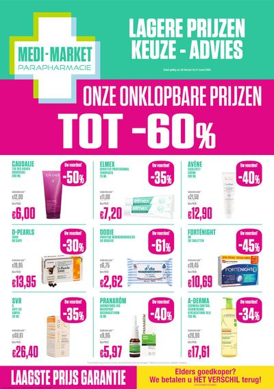 Promos de Parfumeries et Beauté à Lanaken | Magazine Medi-Market  sur Medi-Market | 4/3/2024 - 31/3/2024