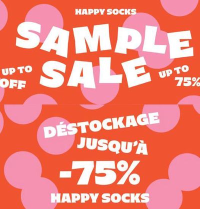 Promos de Vêtements, Chaussures et Accessoires à Roulers | Tot 75% korting! sur Happy Socks | 4/3/2024 - 31/3/2024