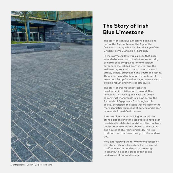 Catalogue Beltrami à Bruges |  Kilkenny Limestone | 5/3/2024 - 31/12/2024
