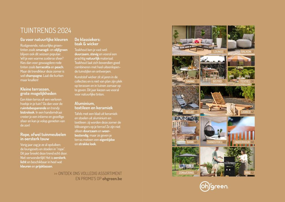 Catalogue Oh'Green à Wavre-Sainte-Catherine | Oh'Green - Tuincollectie 2024 | 6/3/2024 - 31/8/2024