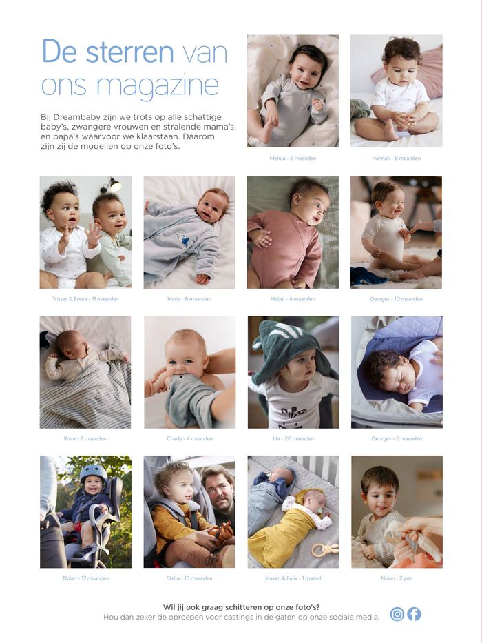 Catalogue Dreambaby à Lier | Dreambaby-magazine 2024! | 7/3/2024 - 31/12/2024