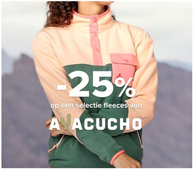 Catalogue AS Adventure à Anvers | Ayacucho: -25% op fleeces | 8/3/2024 - 31/3/2024
