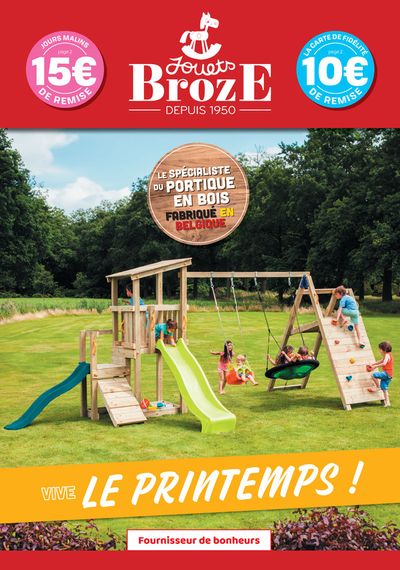 Promos de Jouets et Bébé à Waregem | 2024-Pâques  sur Broze | 12/3/2024 - 28/7/2024