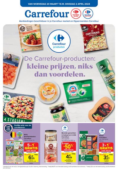 Catalogue Carrefour à Diest | Special Carrefour producten | 20/3/2024 - 2/4/2024