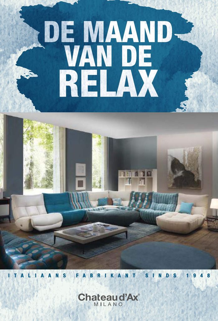 Catalogue Chateau d'Ax à Gent | De maand van de relax | 15/3/2024 - 30/4/2024