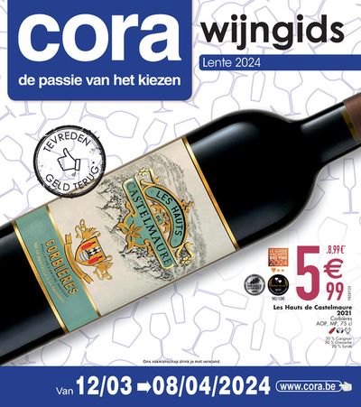 Catalogue Cora à Liège | Wijngids Lente 2024 | 19/3/2024 - 8/4/2024