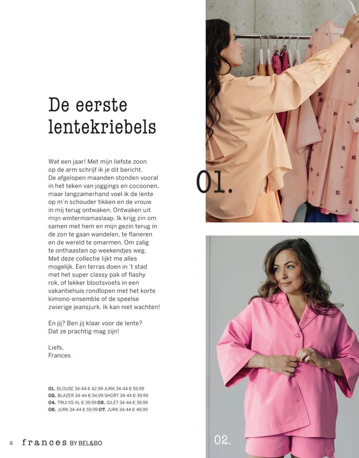 Catalogue Bel&Bo à Denderleeuw | Frances by Bel&Bo | 26/3/2024 - 31/3/2024