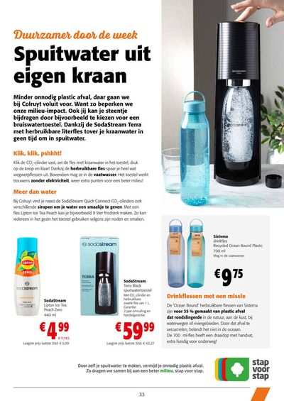 Promos de Supermarchés à Izegem | Spuitwater uit eigen kraan  sur Colruyt | 27/3/2024 - 9/4/2024