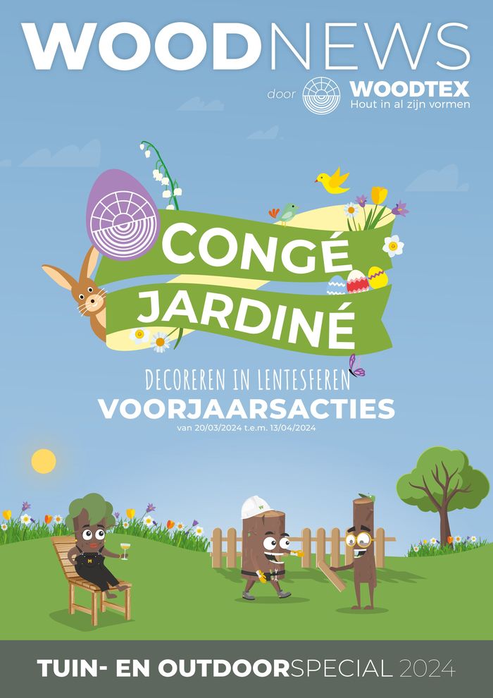Catalogue Woodtex à Anvers | CongeJardine2024 | 27/3/2024 - 13/4/2024