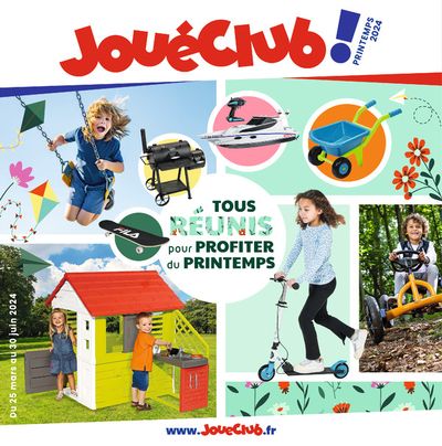 Promos de Jouets et Bébé à Châtelet | Printemps-2024 sur Jouéclub | 27/3/2024 - 30/6/2024
