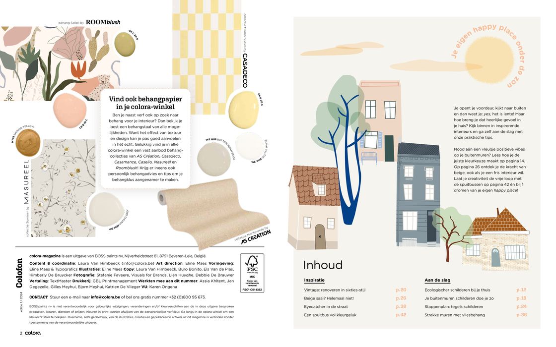 Catalogue Colora à Anvers | Hét verfmagazine | 28/3/2024 - 30/4/2024