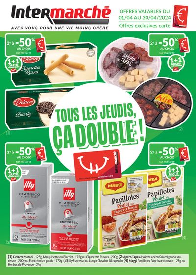 Promos de Supermarchés | Folder Intermarché FR_offres sur Intermarché | 5/4/2024 - 30/4/2024