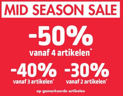 Promos de Vêtements, Chaussures et Accessoires à Bruxelles | Mid Season Sales sur Kiabi | 8/4/2024 - 22/4/2024