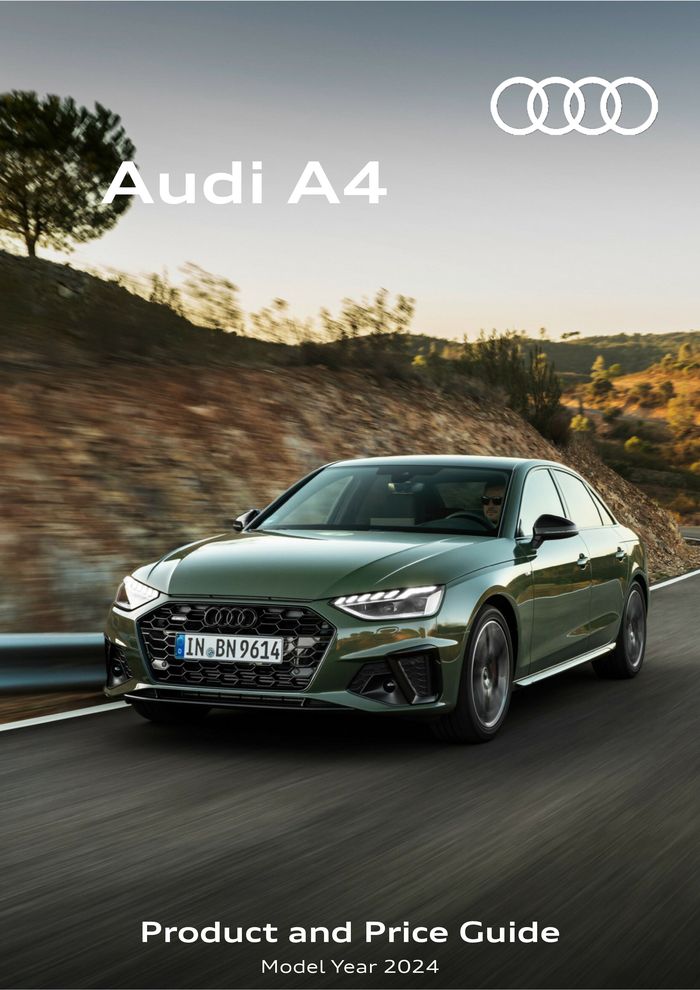Catalogue Audi à Namur | Audi A4 | 9/4/2024 - 9/4/2025