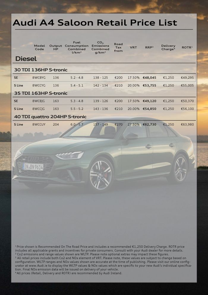 Catalogue Audi à Wevelgem | Audi A4 | 9/4/2024 - 9/4/2025
