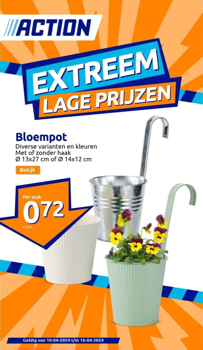 Catalogue Action à Wommelgem | Extreem Lage Prijzen | 10/4/2024 - 16/4/2024