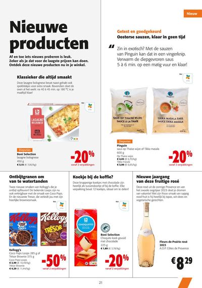 Catalogue Colruyt à Lier | Nieuwe producten  | 11/4/2024 - 23/4/2024