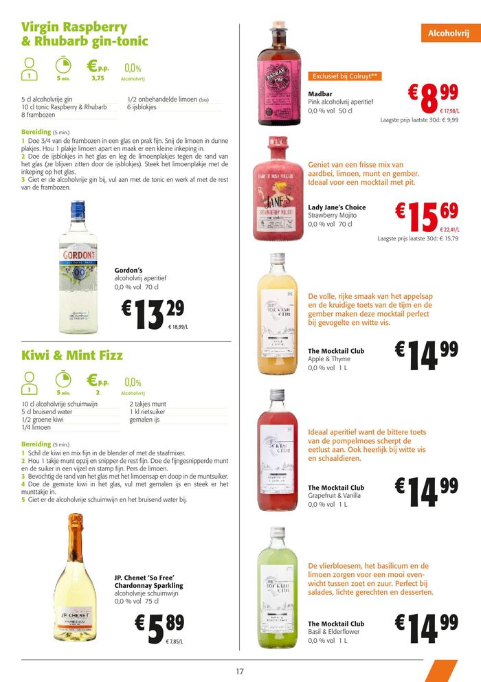 Catalogue Colruyt à Bruxelles | Alcoholvrij klinken  | 11/4/2024 - 23/4/2024