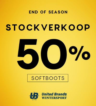 Promos de Sport à Merelbeke | End o Season Stockverkoop sur United Brands | 11/4/2024 - 25/4/2024