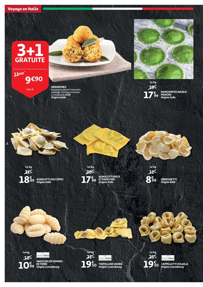 Catalogue Auchan à Courtrai | Voyage en Italie ! | 16/4/2024 - 21/4/2024