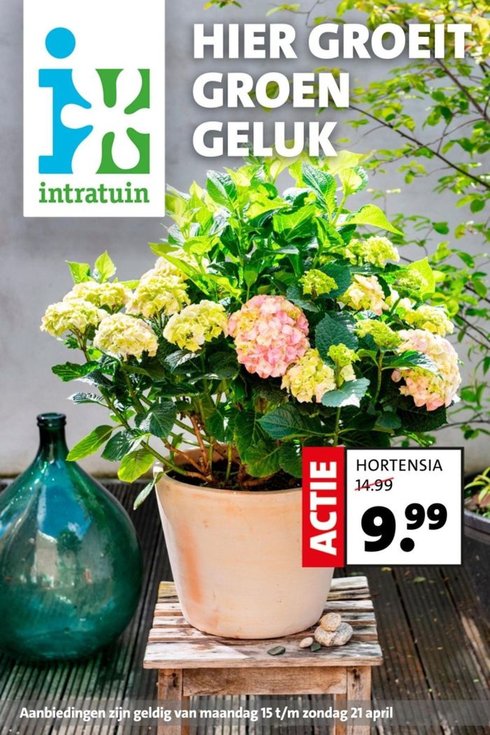 Catalogue Intratuin à Lovendegem | Hier Groeit Froen Geluk | 15/4/2024 - 21/4/2024