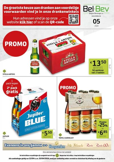 Promos de Supermarchés à Messancy | Consumentenfolder sur BelBev | 15/4/2024 - 25/4/2024