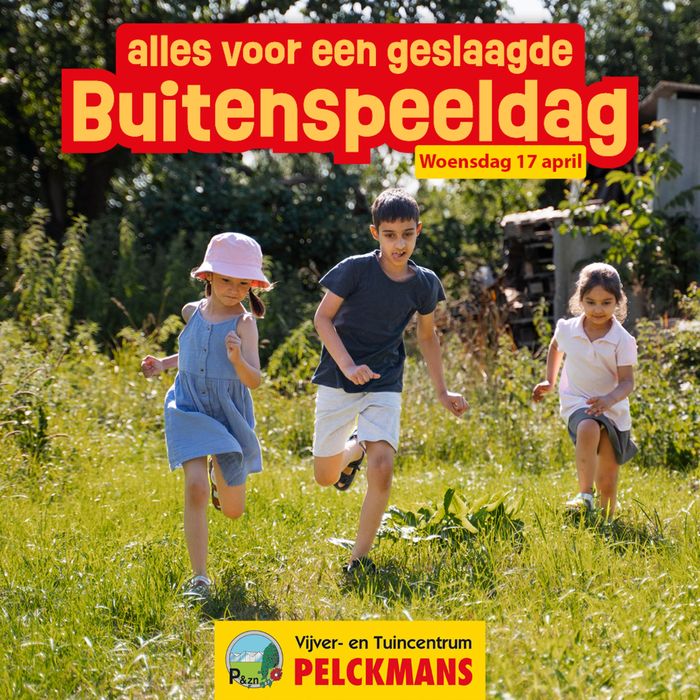 Catalogue Pelckmans à Turnhout | Buitenspeeldag | 15/4/2024 - 17/4/2024