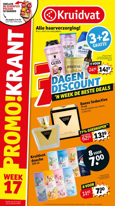 Catalogue Kruidvat à Lokeren | Promo!Krant | 22/4/2024 - 28/4/2024