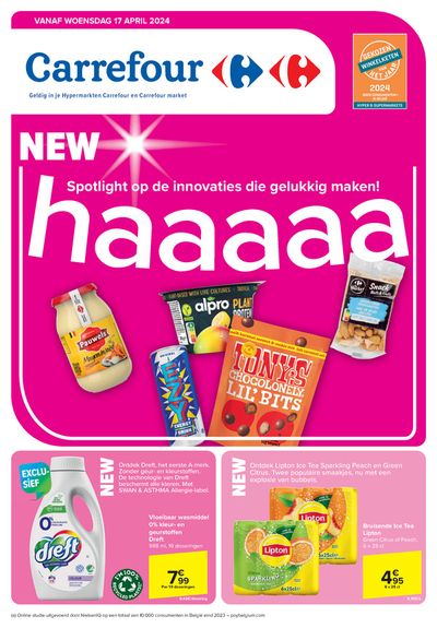 Catalogue Carrefour à Waregem | Special innovatie  | 22/4/2024 - 29/4/2024