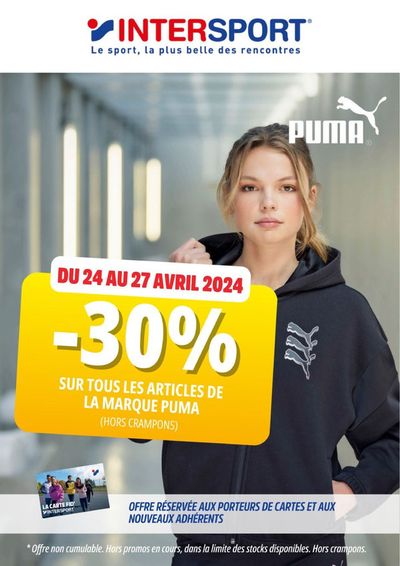 Promos de Sport à Tournai | Catalogue Intersport sur Intersport | 24/4/2024 - 27/4/2024