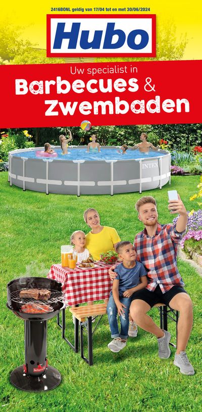 Catalogue Hubo à Andenne | BBQ en zwembaden special 2024  | 24/4/2024 - 30/6/2024