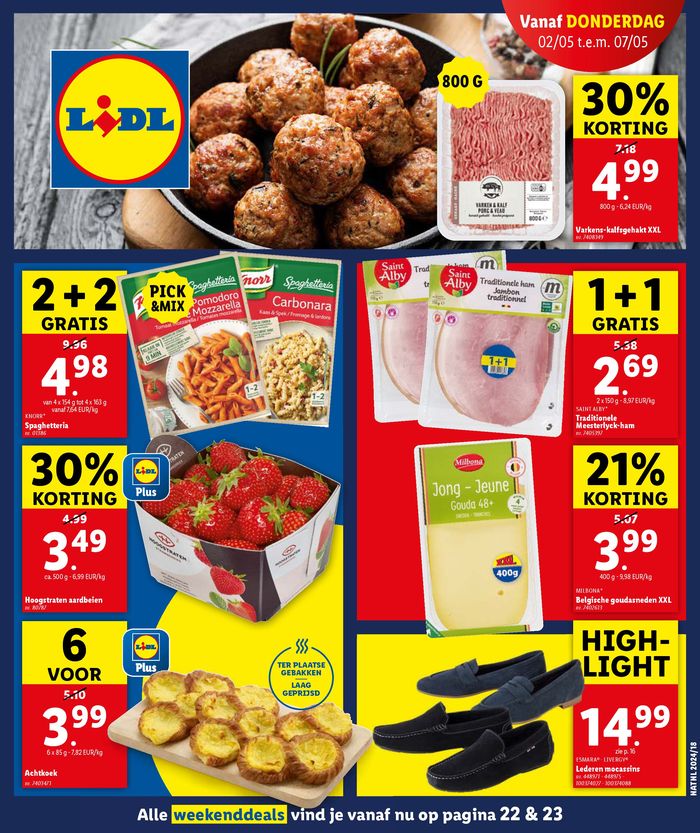 Catalogue Lidl à Diepenbeek | 30% KORTING | 24/4/2024 - 7/5/2024
