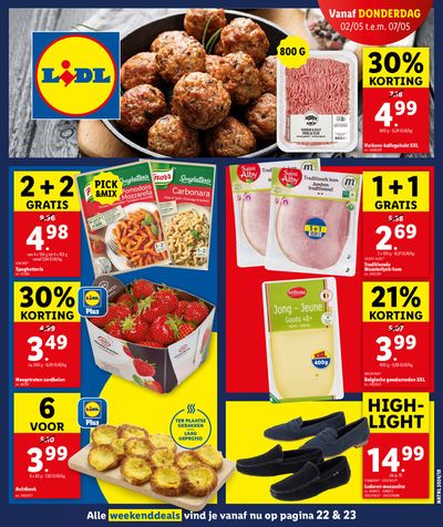 Catalogue Lidl à Charleroi | 30% KORTING | 24/4/2024 - 7/5/2024