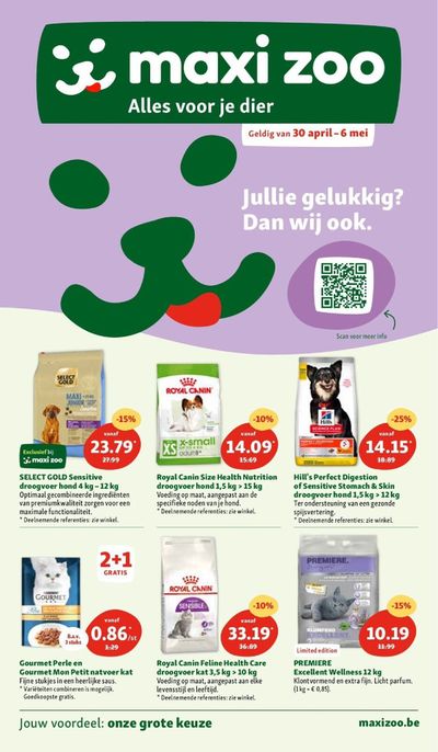 Promos de Bricolage et Jardin à Opwijk | Jullie gelukking? sur Maxi Zoo | 30/4/2024 - 6/5/2024