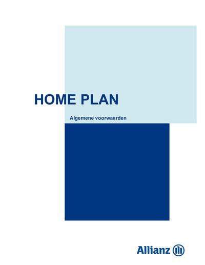 Promos de Banques et Assurances à Denderleeuw | Home Plan sur Allianz | 24/4/2024 - 31/12/2024
