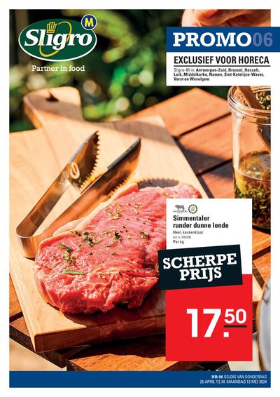 Promos de Supermarchés à Bruxelles | PROMO06 EXCLUSIEF VOOR HORECA sur Metro | 24/4/2024 - 13/5/2024