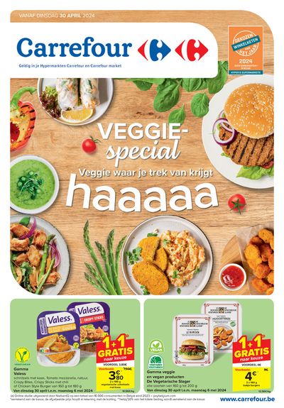 Catalogue Carrefour à Coxyde | Veggie special - NL | 30/4/2024 - 6/5/2024