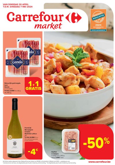 Promos de Supermarchés à Saint-Georges-sur-Meuse | Promotie van de week  sur Carrefour Market | 30/4/2024 - 7/5/2024