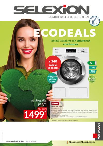 Promos de Électronique | Ecodeals Witgoed sur Selexion | 26/4/2024 - 31/5/2024