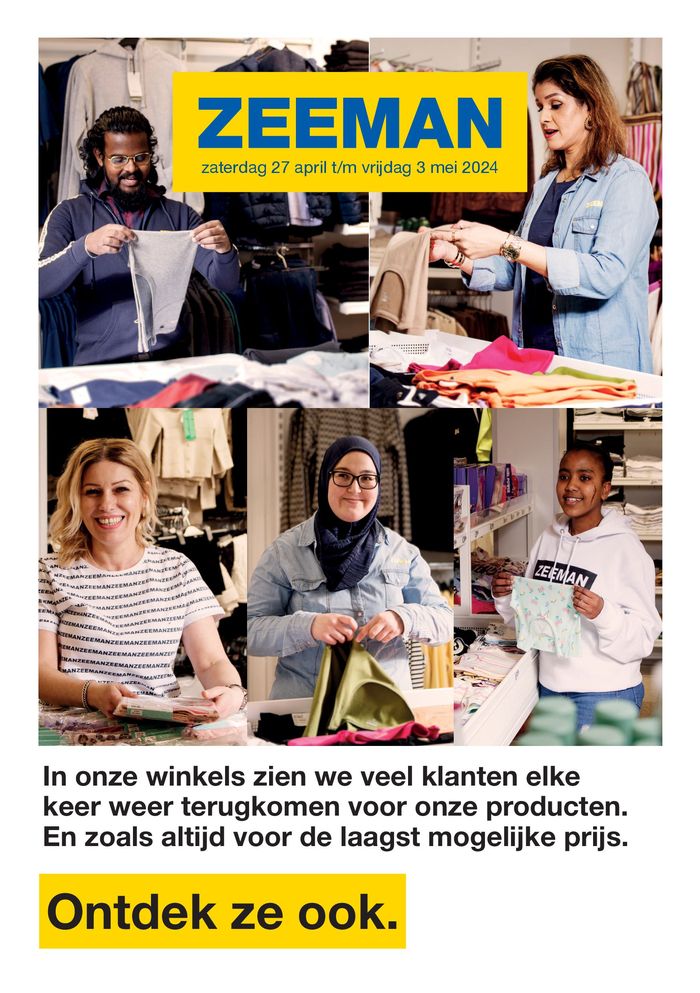 Catalogue Zeeman à Anvers | Ontdek ze ook. | 29/4/2024 - 3/5/2024