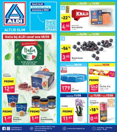 Promos de Supermarchés à Coxyde | Italia bij ALDI sur Aldi | 6/5/2024 - 11/5/2024